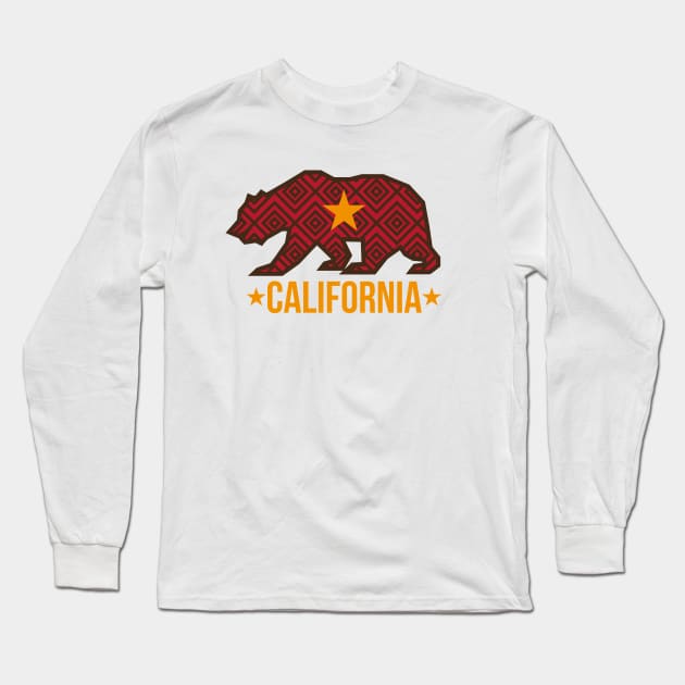 Republic of California Bear Long Sleeve T-Shirt by sanseffort